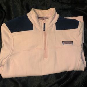 Pink vineyard vines pullover